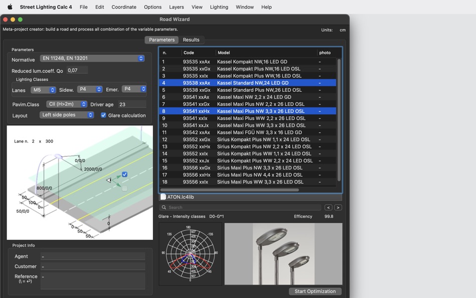 #2. Street Lighting Calc (macOS) 由: Marcello Brocato