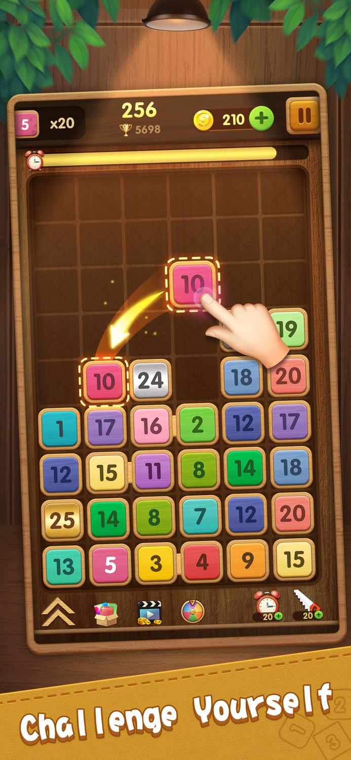 Merge Block - 2048 Puzzle