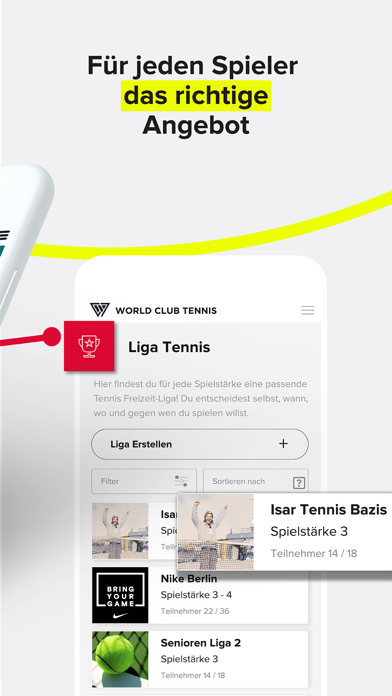 World Club Tennis Screenshot