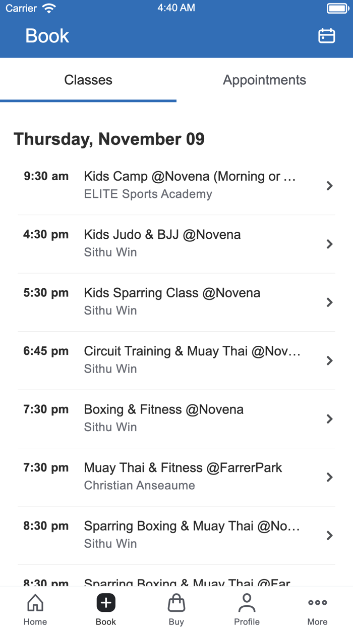 Elite Coach Singapore