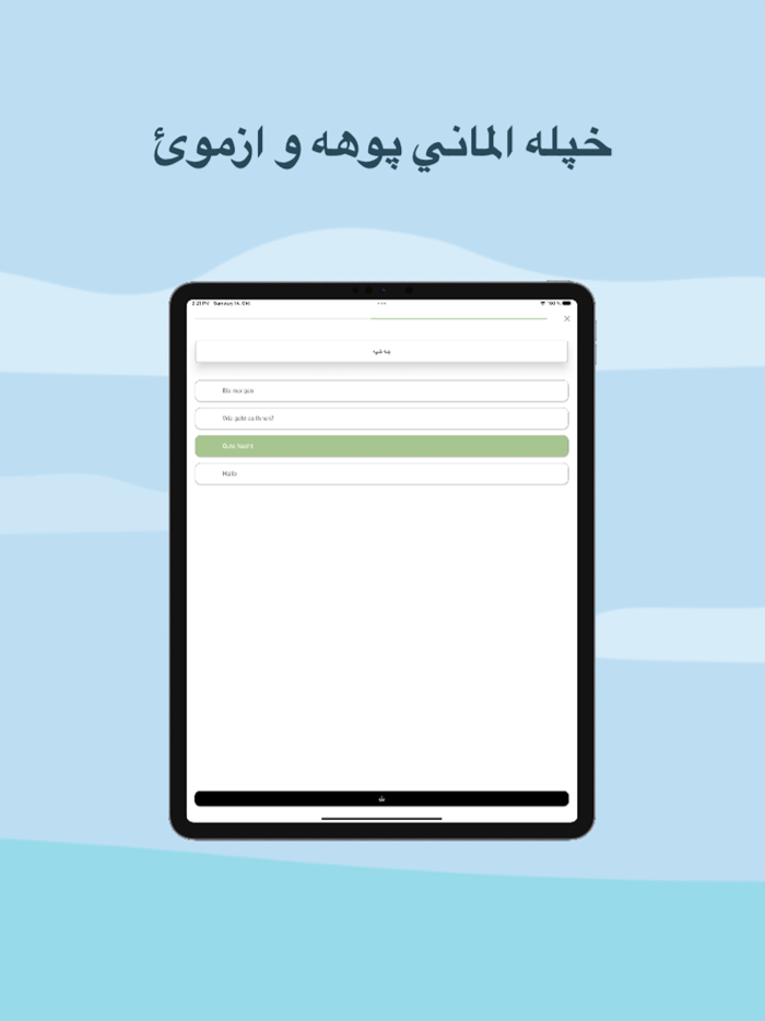 الماني زده کړه