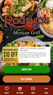 rodrigo's mexican grill iphone screenshot 1