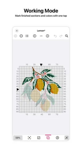 Game screenshot Cross Stitch Chart apk
