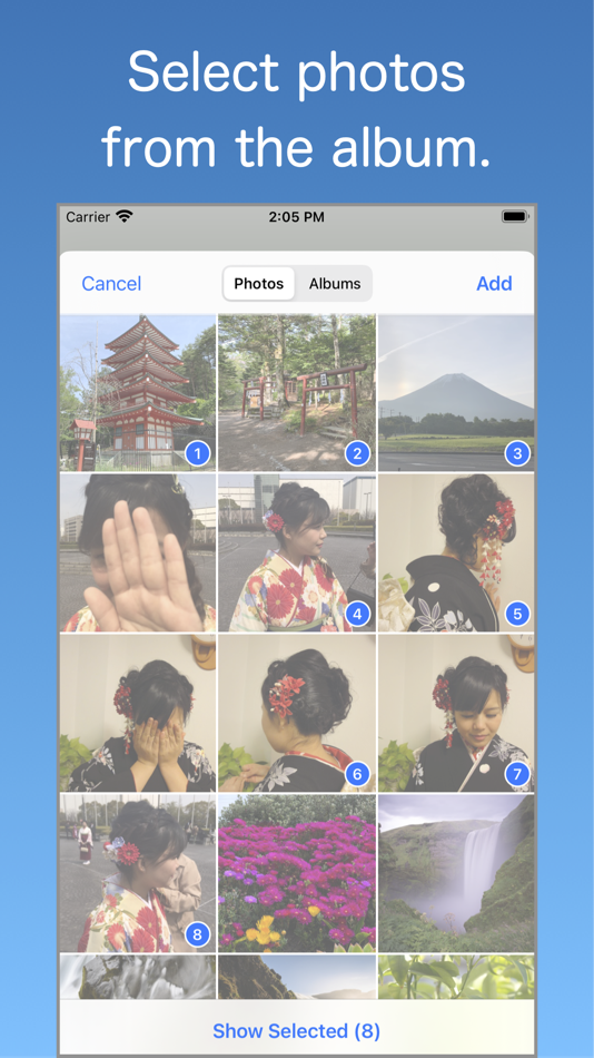 #1. SNS Profile Image maker (iOS) โดย: mitsunori oishi