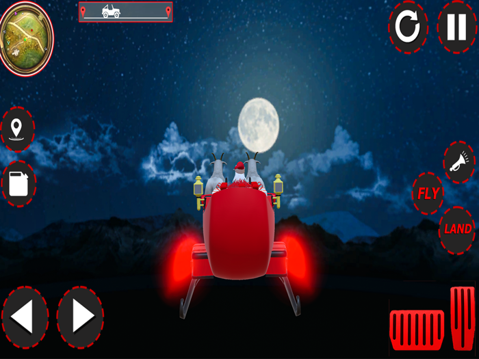 Santa Gift Delivery Christmas