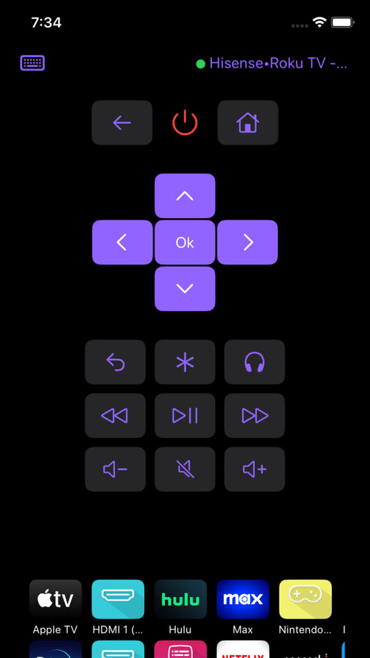 #1. Roam: A Better Remote for Roku (macOS) Podle: Scott Driggers
