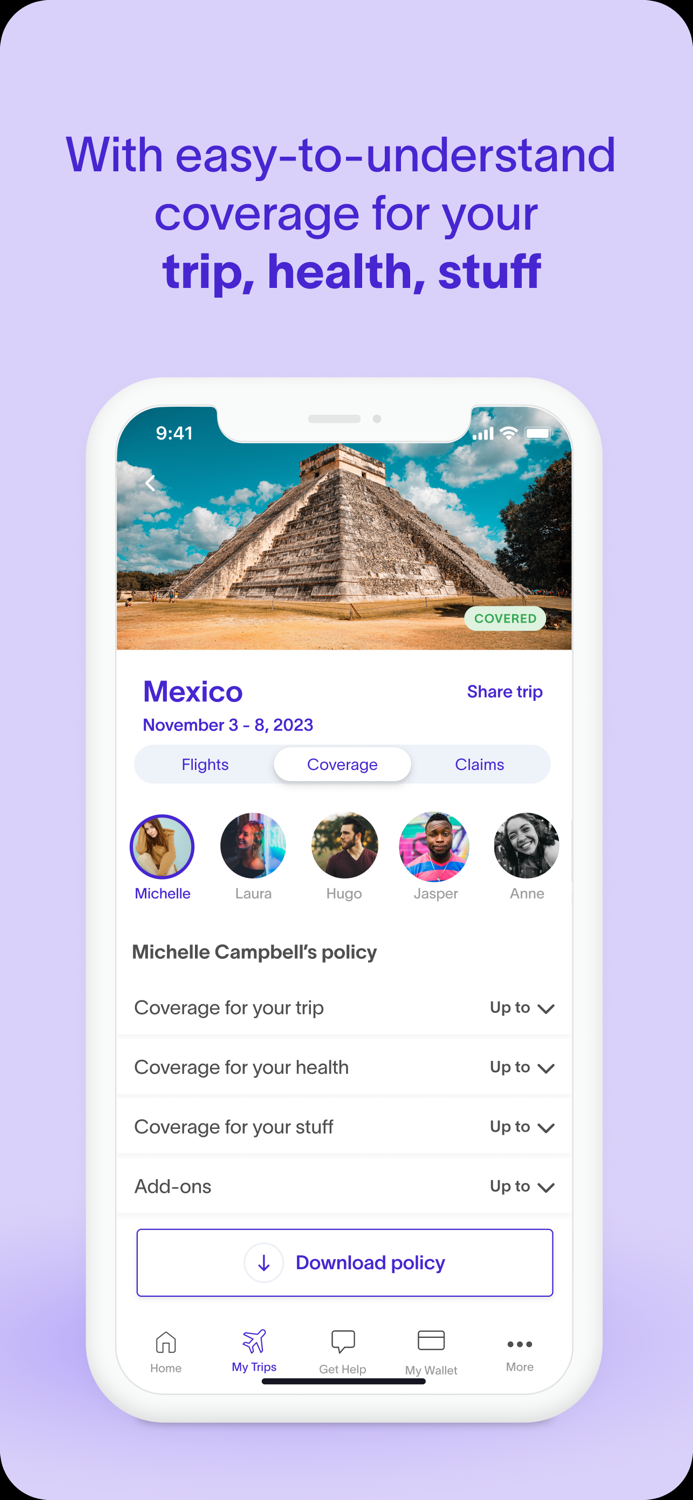 Faye Travel Insurance