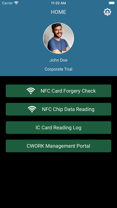 CWORK丨IC Card NFC Reading APP Screenshot