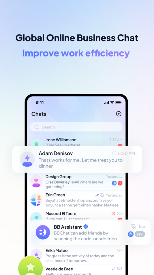 #1. BBChat-Business Bridge (iOS) 由: ATLANTIS TECHNOLOGY CO., LTD