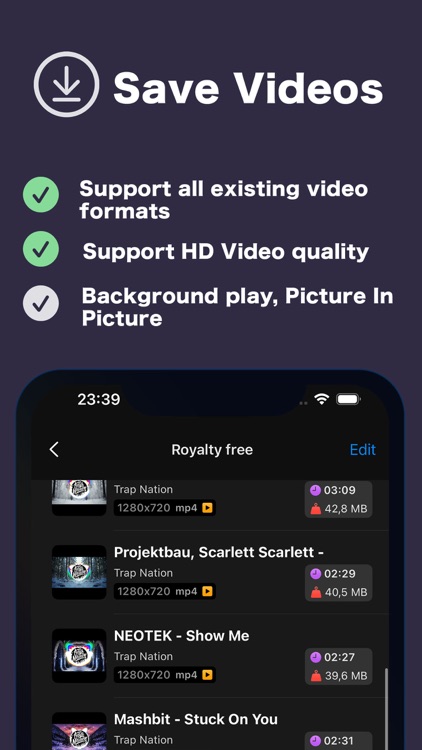 HD Video Saver - ClipCatch