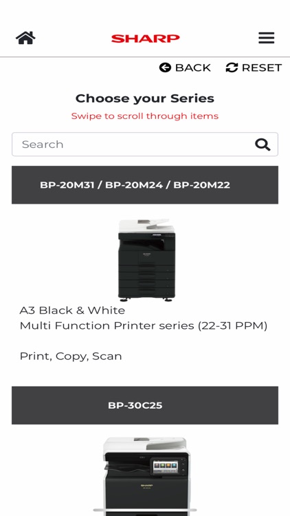 Sharp EU Configurator