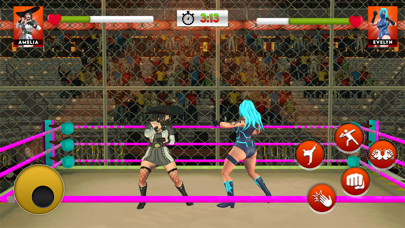 Wrestling Girls Empire Games Screenshot
