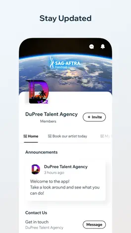 Game screenshot DuPree Talent Agency, LLC. apk