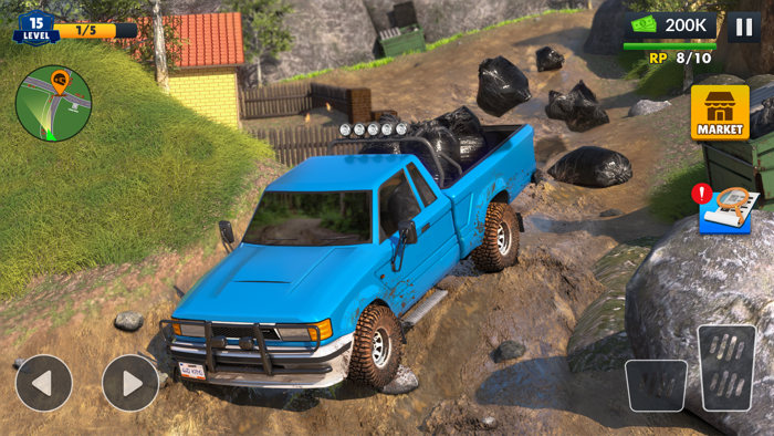 4x4 Offroad Truck Driving Game