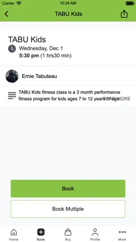 Game screenshot TABU Fitness hack