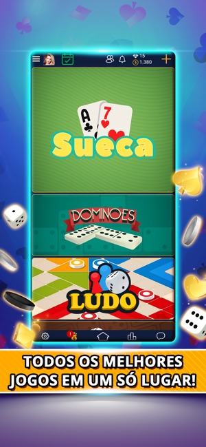 Sueca um jogo multiplayer na App Store