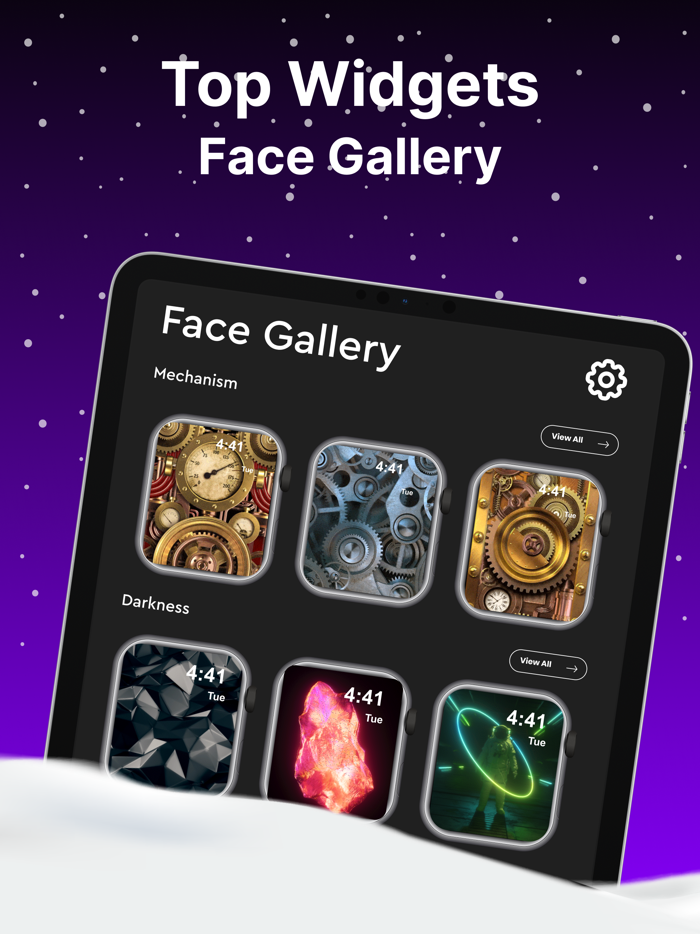 AI Watch Faces Gallery App
