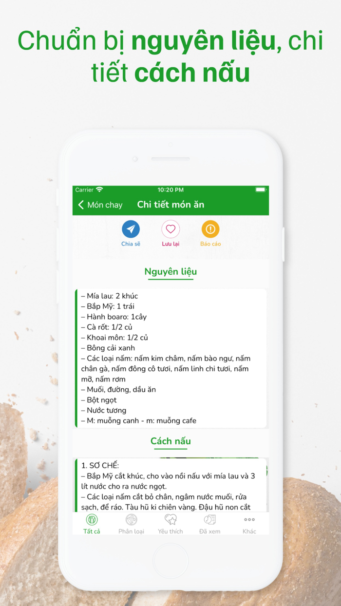 Món chay mỗi ngày