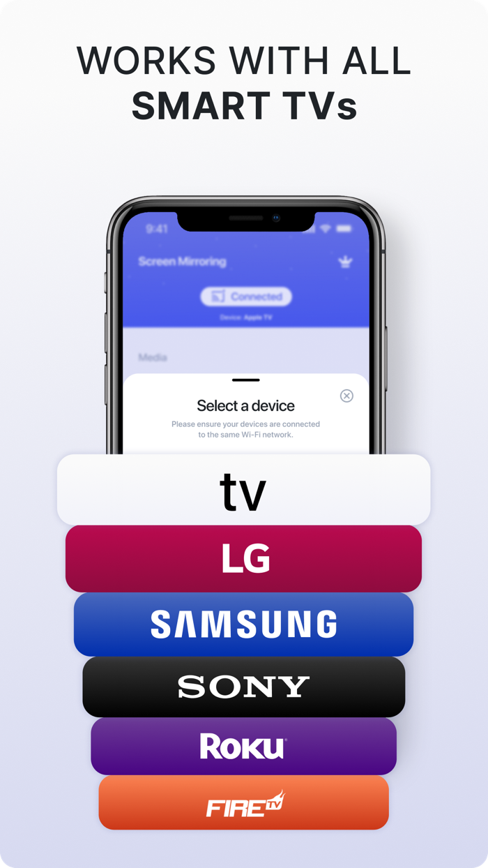 Screen Mirroring TV Casting