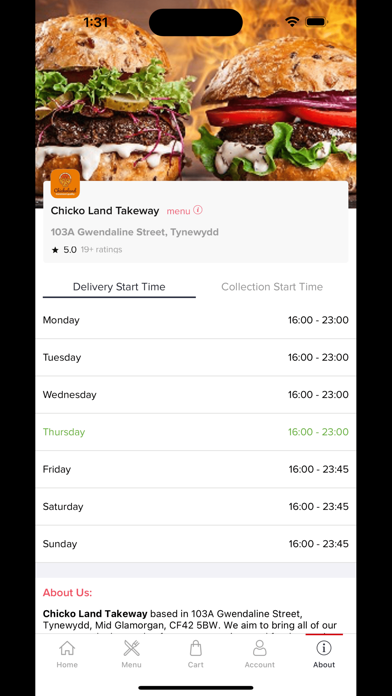 Chicko Land-Order Food Online Screenshot
