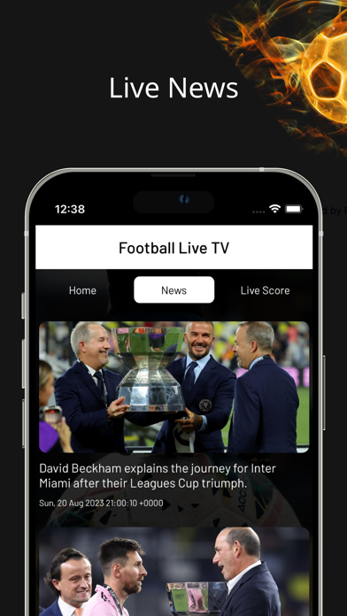 FootBall-Live Scrore Screenshot