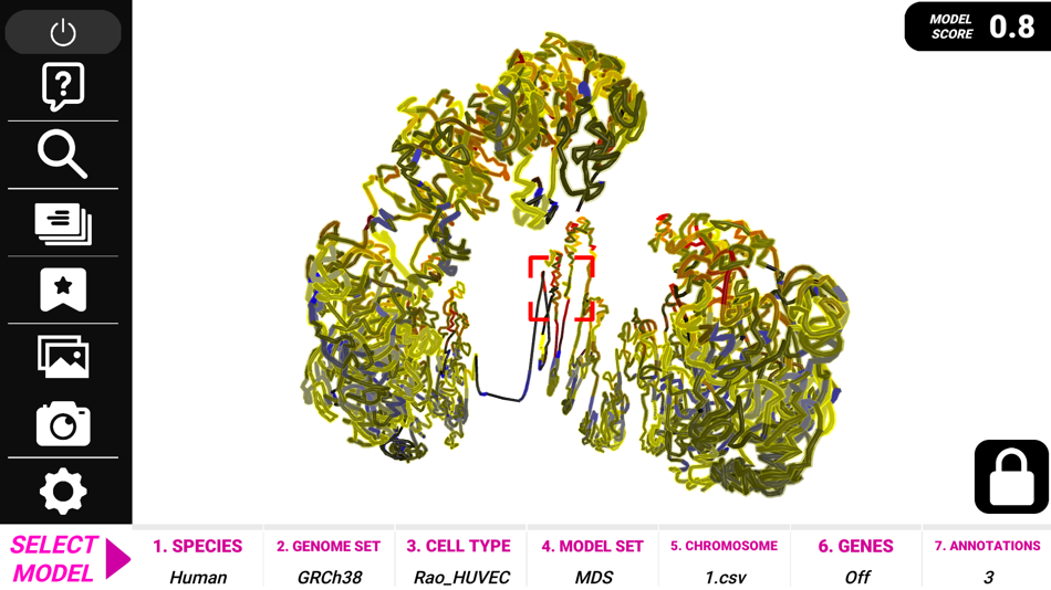 #5. ARGV - AR Genome Viewer (iOS) 由: Diga Design