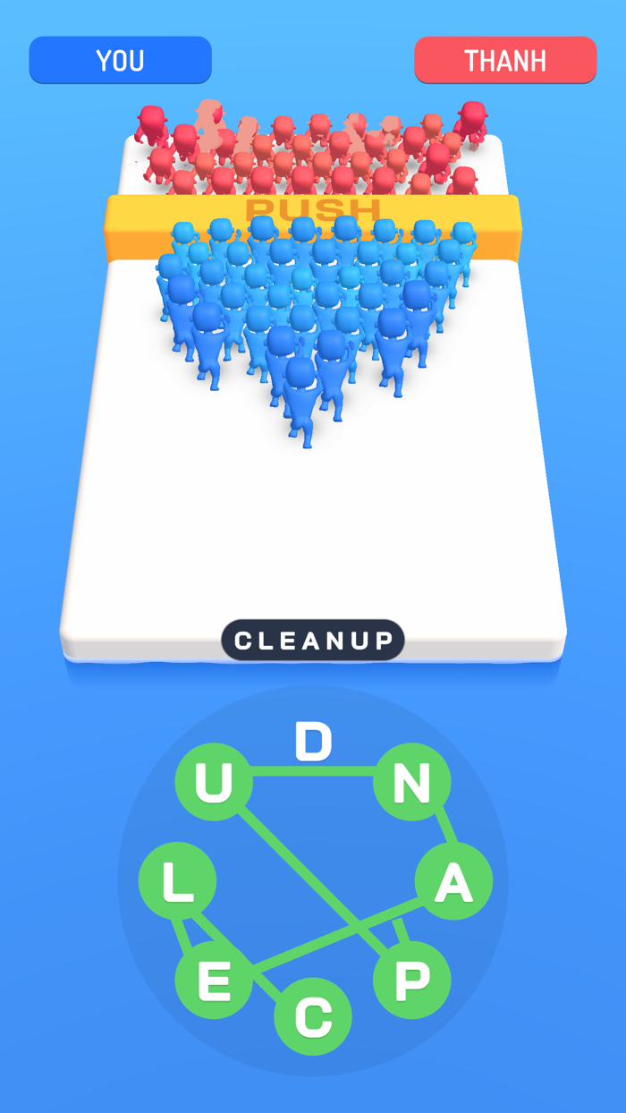 Word Pusher 3D - Ultimate War