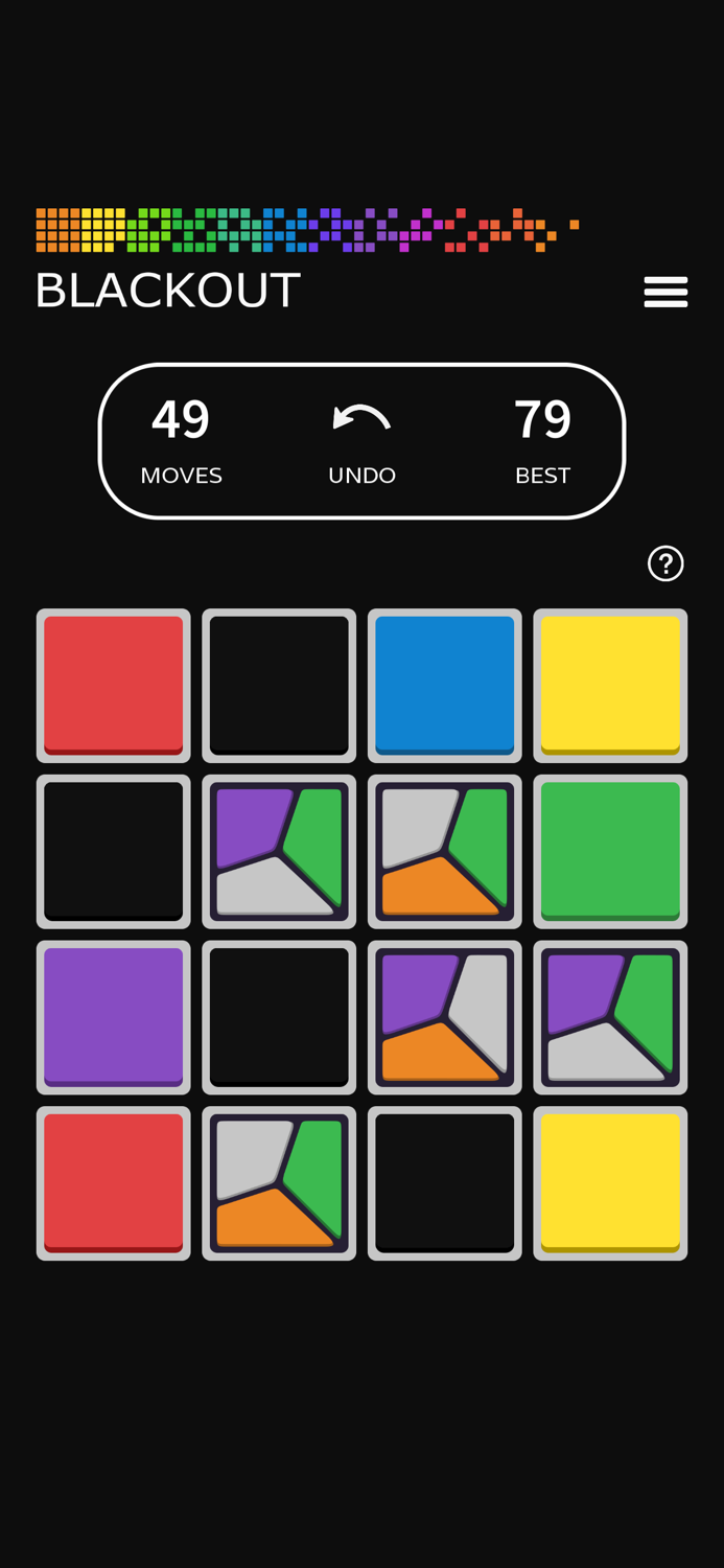 BlackOut A Colorful Puzzle