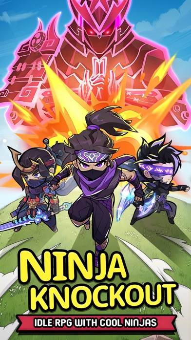 Ninja Knockout: Tap-Tap Screenshot