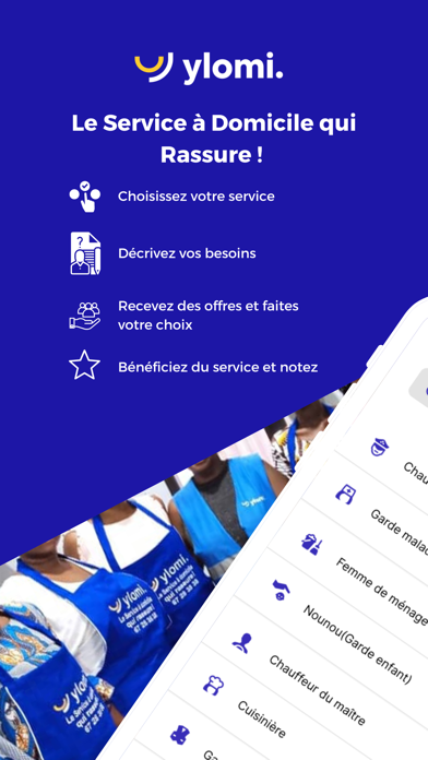 Screenshot #2 pour Ylomi: Service à la personne