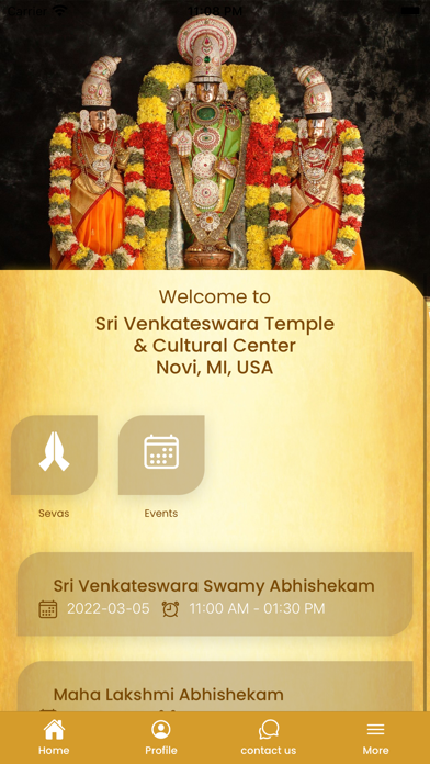 SV Temples MI Screenshot