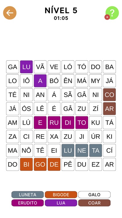 Caça-Palavras Silábico screenshot-7