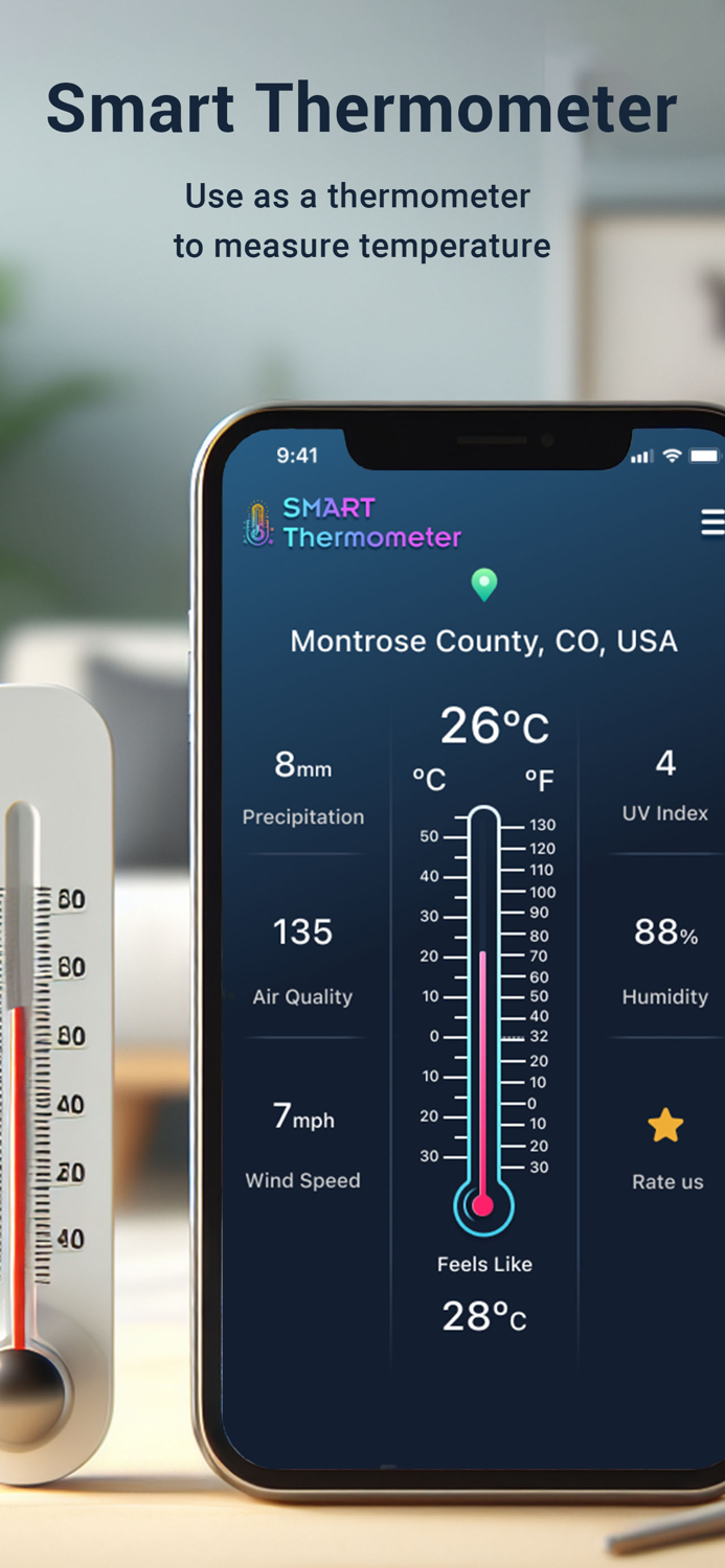 Smart Temperature Thermometer