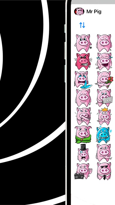 Pig, Mr. Pig - stickers 2022 Screenshot