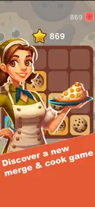 Merge Bakery - Cooking Puzzle screenshot #1 for iPhone