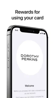 dorothy perkins card iphone screenshot 1