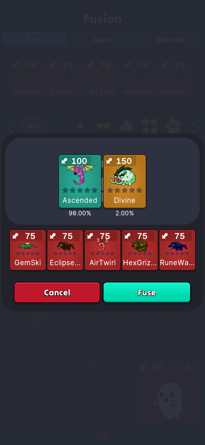 Pet Evolution Idle Merge Game