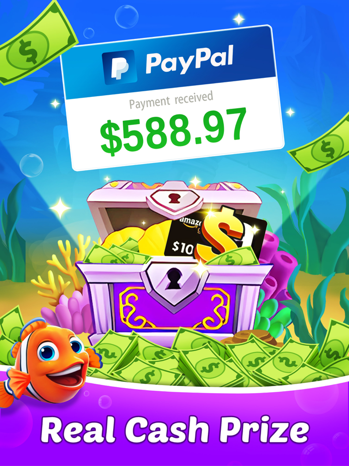 Solitaire Fish - Win Real Cash