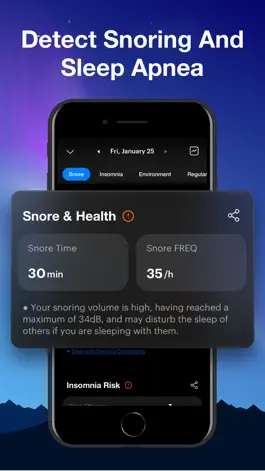 Game screenshot Sleep Tracker, Recorder apk