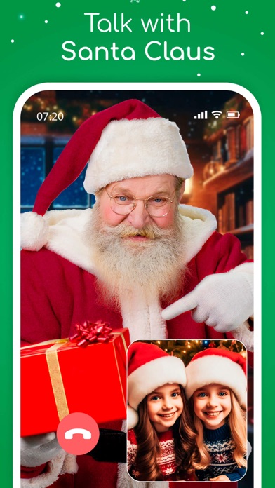 Speak to Santa Claus - Message Screenshot