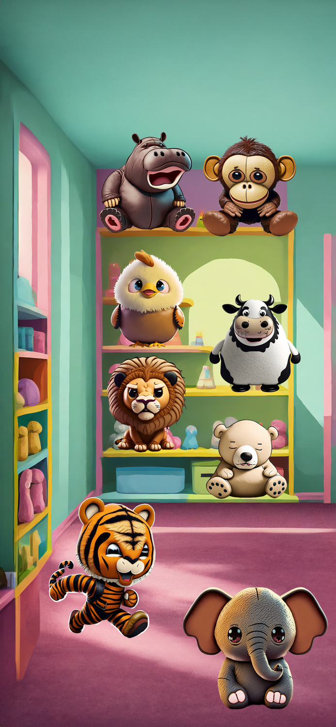 Animal Plushies Stickers