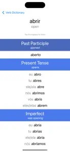 Portuguese Verb Blitz screenshot #3 for iPhone