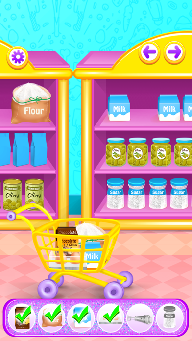 Princess Birthday Cake Party Screenshot