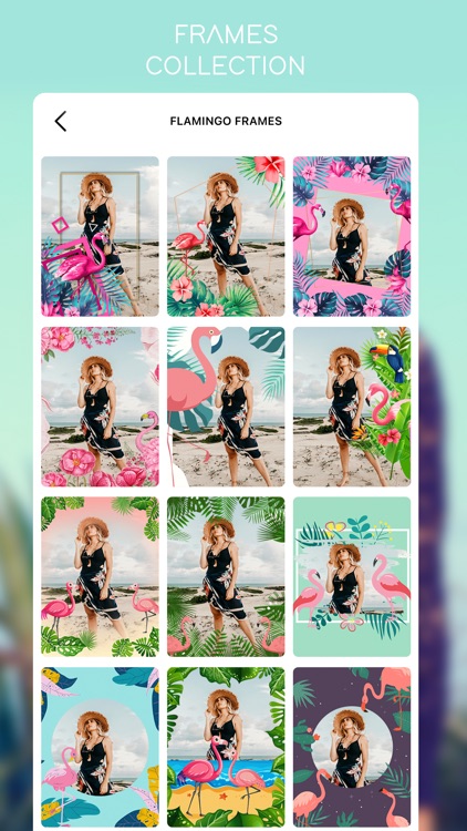 Pink Flamingo Photo Frames screenshot-6