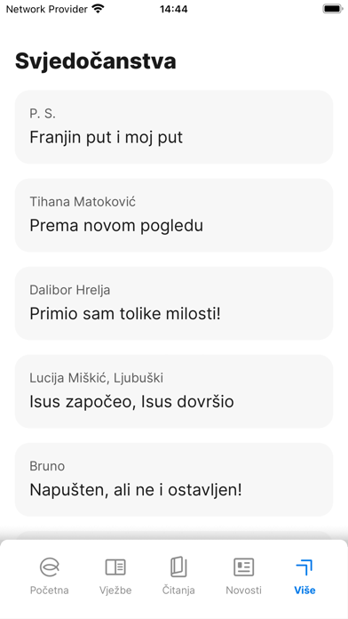 e-Duhovne vježbe Screenshot