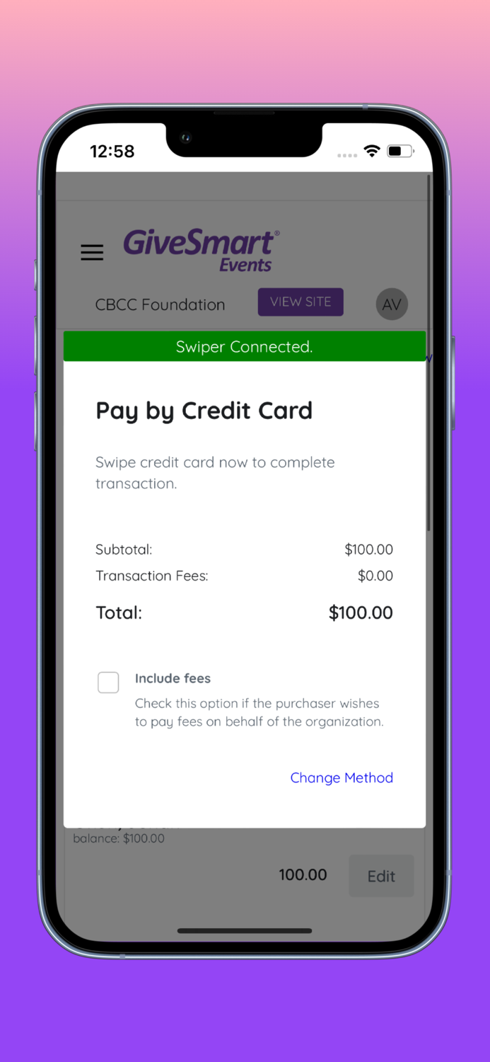 GiveSmart Events Admin