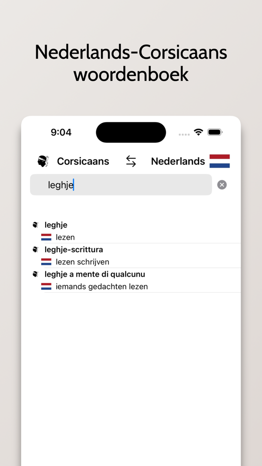 #3. Corsicaans-Nederlands (iOS) Podle: FB PUBLISHING LLC
