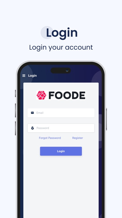 FOODE: Driver App
