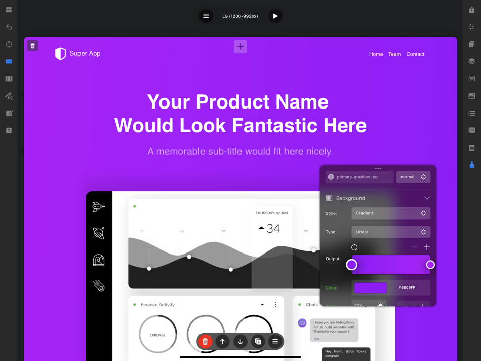 #2. Blocs - Website Builder (iOS) 由: Norman Sheeran