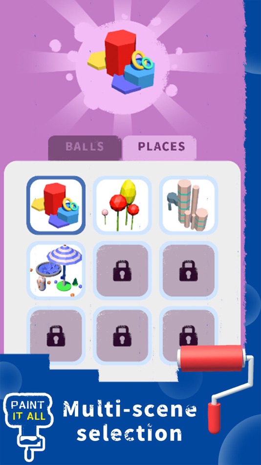 #1. Paint it all - puzzle game (iOS) 由: 晓怡 陈
